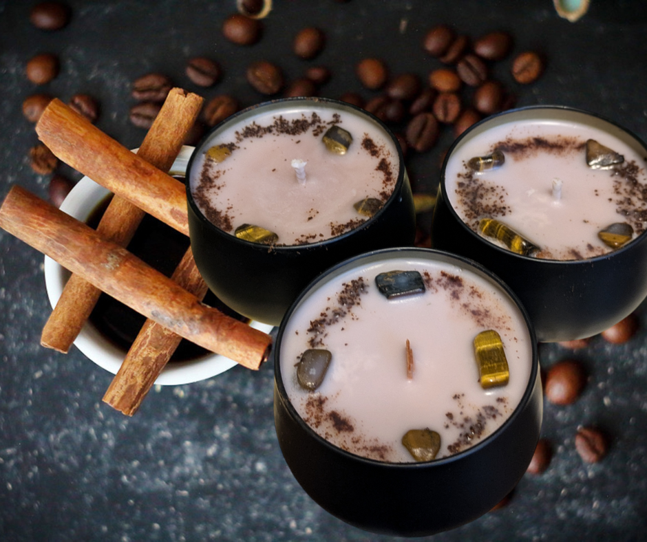 Seasonal (Fall): Coffee and spices / 4oz / wood