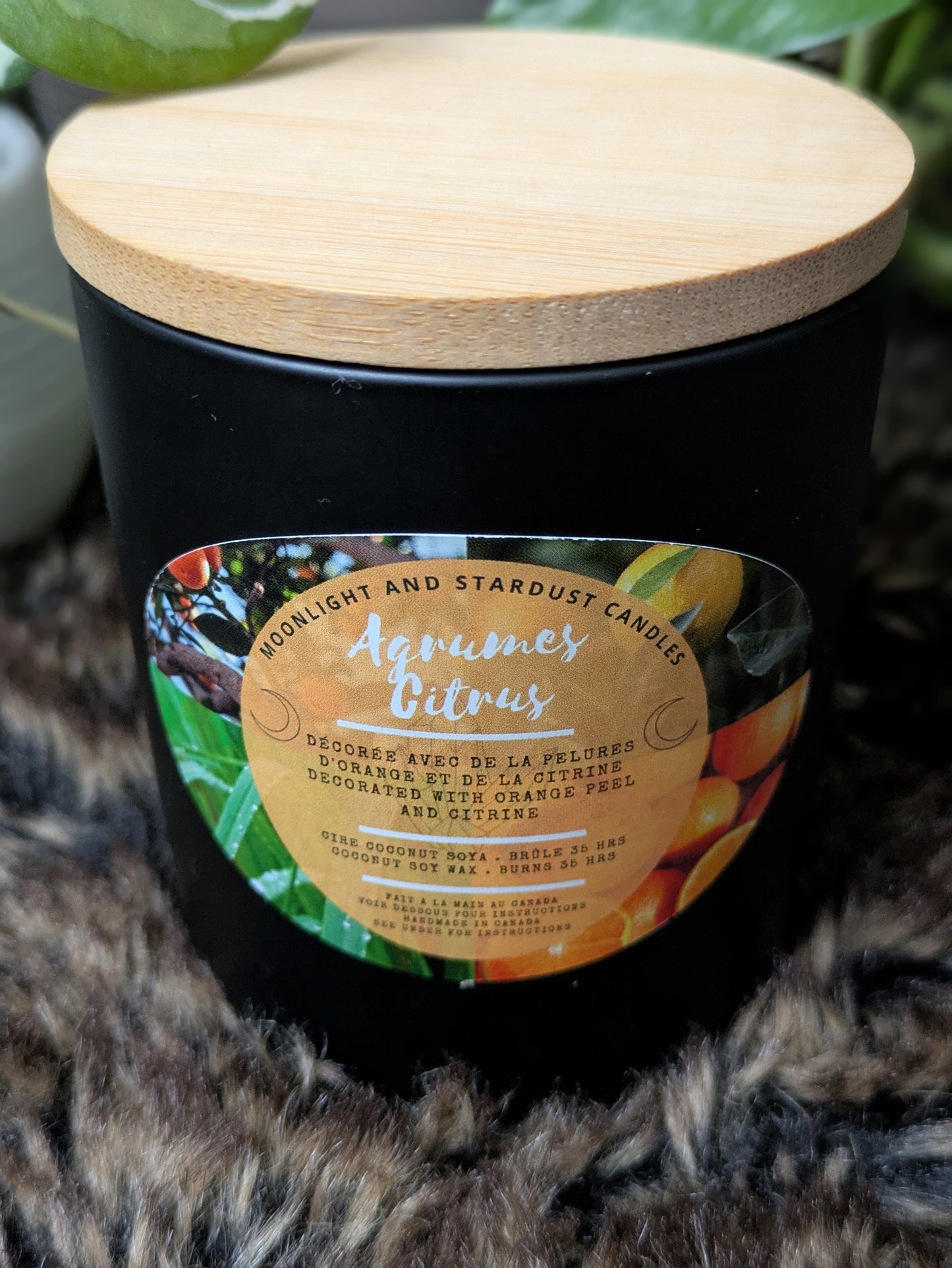 * 3 left * Regular Scent : Citrus / 10oz / Wood wick