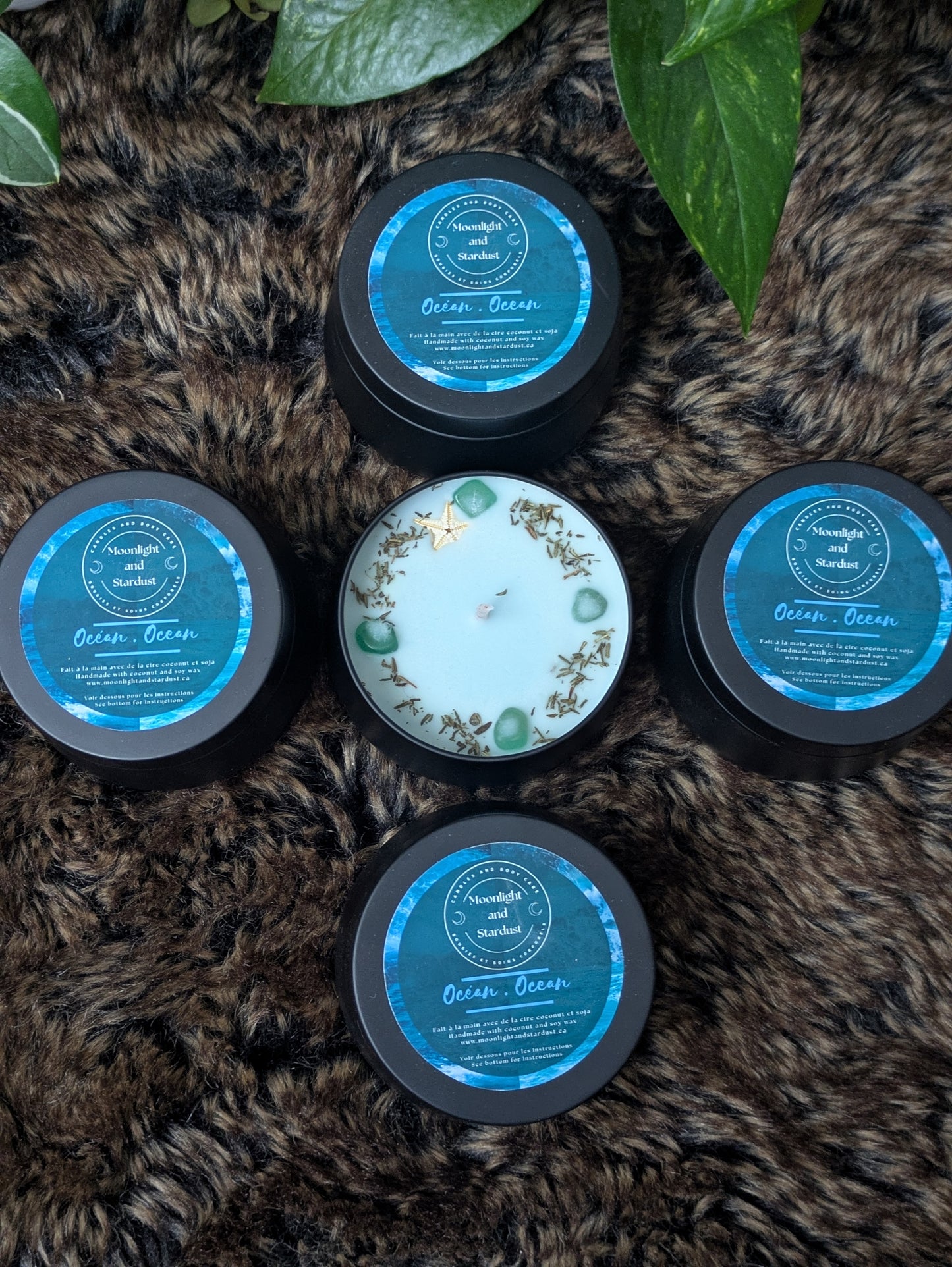 * 2 left * Regular Scent : Ocean / 4oz / cotton