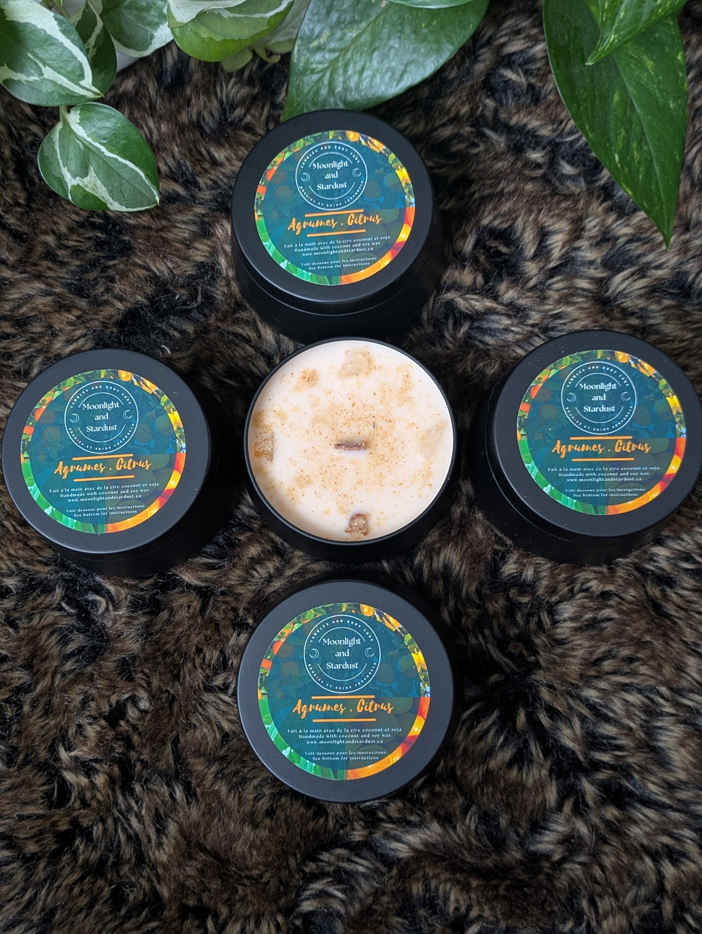 * 1 left * Regular Scent : Citrus / 4oz / Wood wick