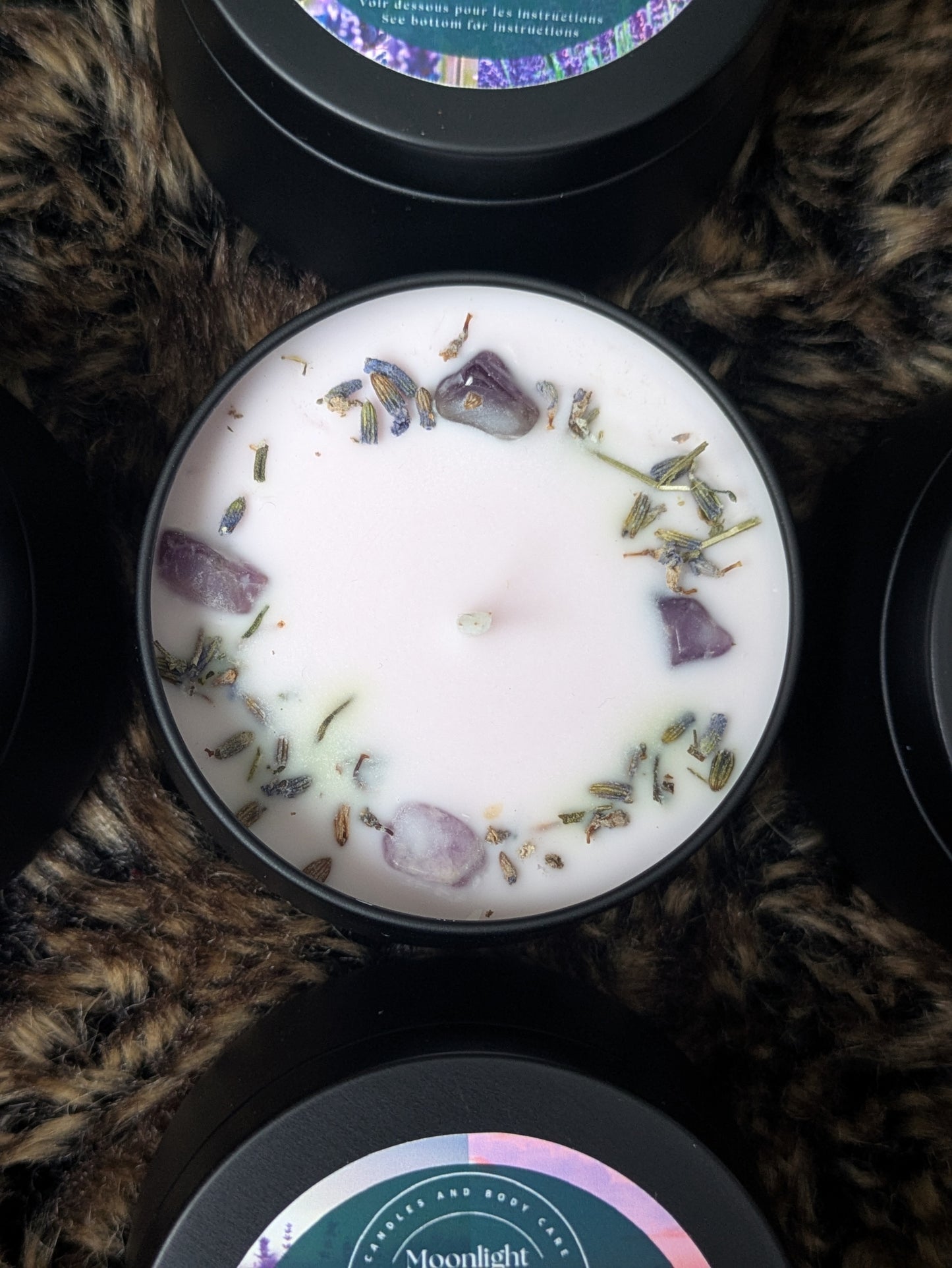 * 3 left * Regular Scent : Lavander / 4oz / Cotton wick