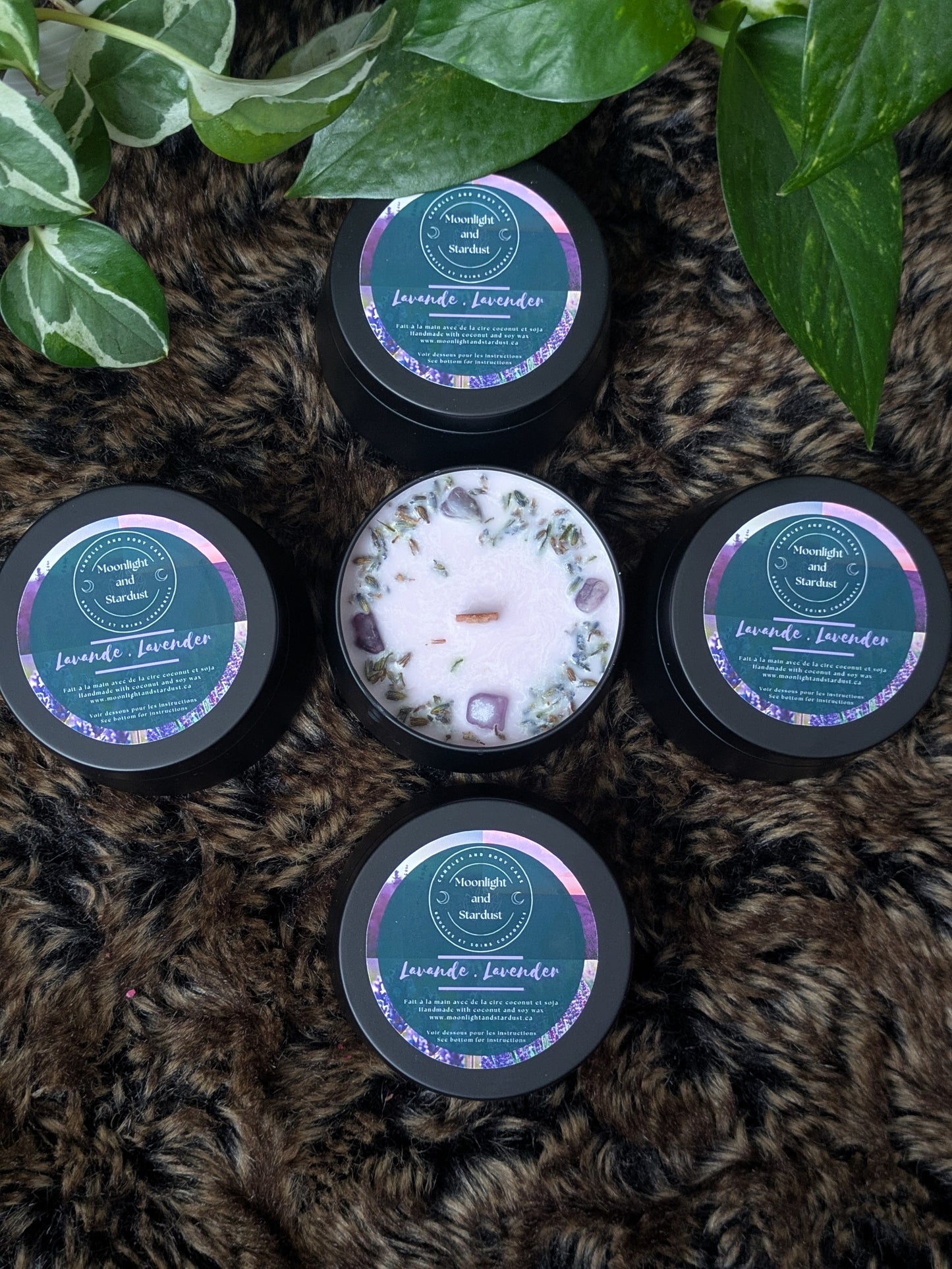 * 2 left * Regular Scent : Lavander / 4oz / Wood wick