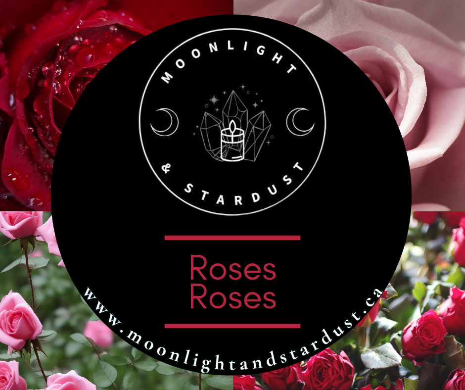 * 2 left * Regular Scent : Roses / 4oz / Wood wick